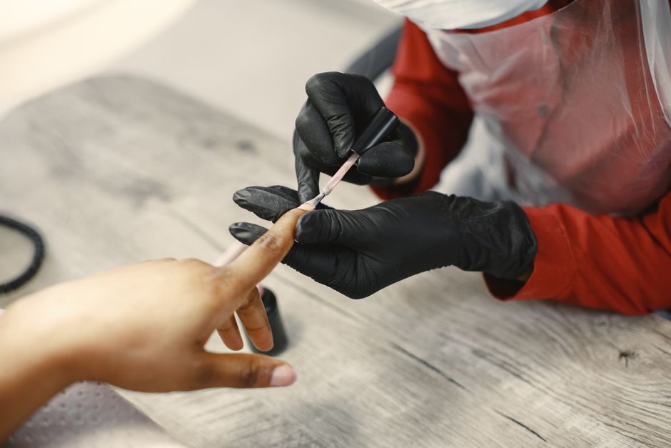 Nail technician training and supervised salon practice